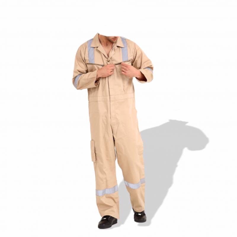 red wing 1010 coverall american safety beige front